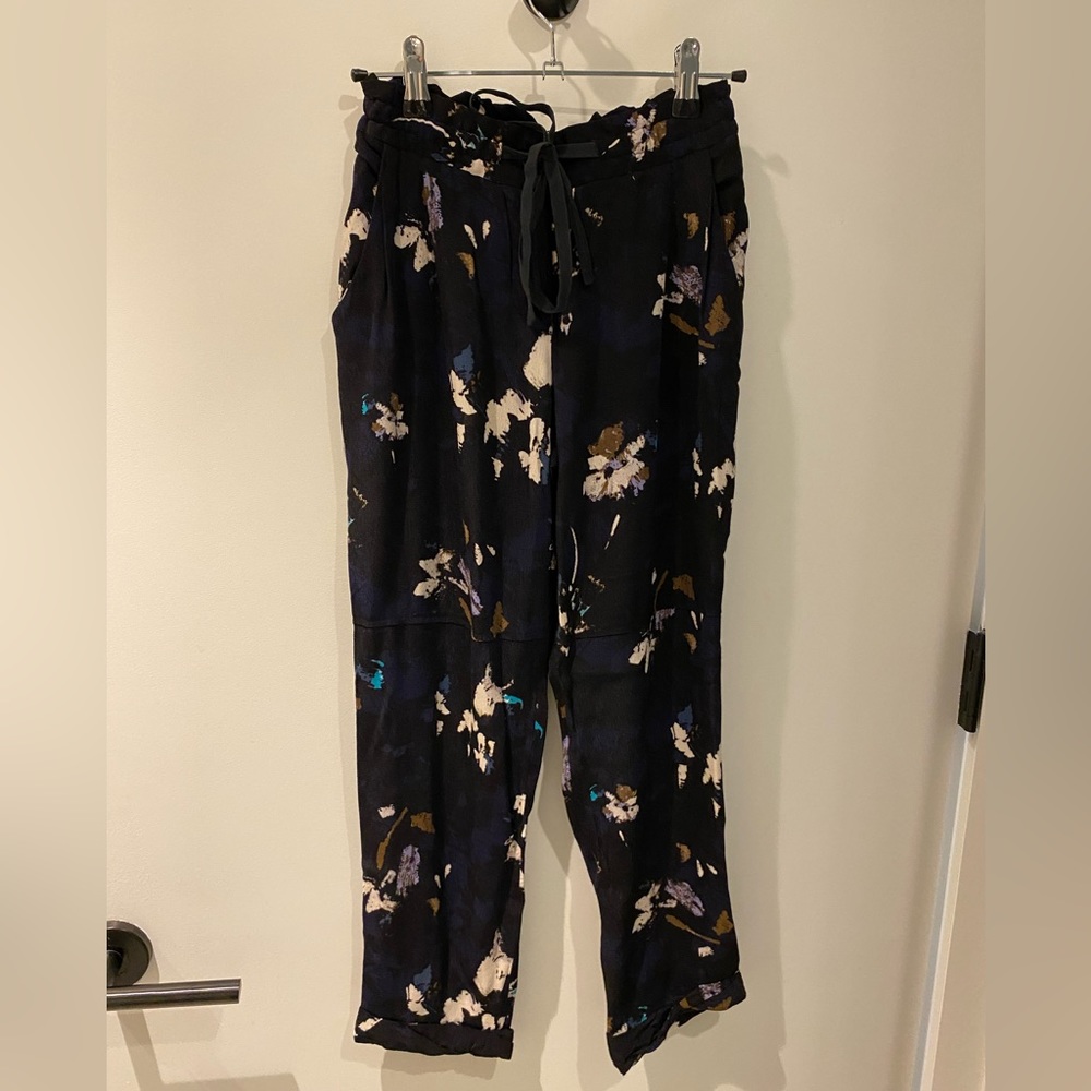 Aritzia Wilfred matching two piece floral set